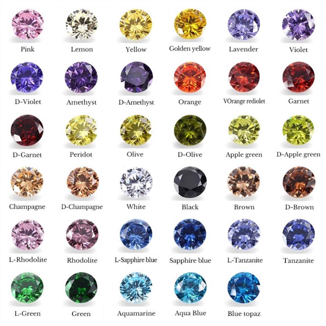 Factory Price 5A Cubic Zirconia AAA 5A Loose CZ Stone Zircon Cubic Zirconia