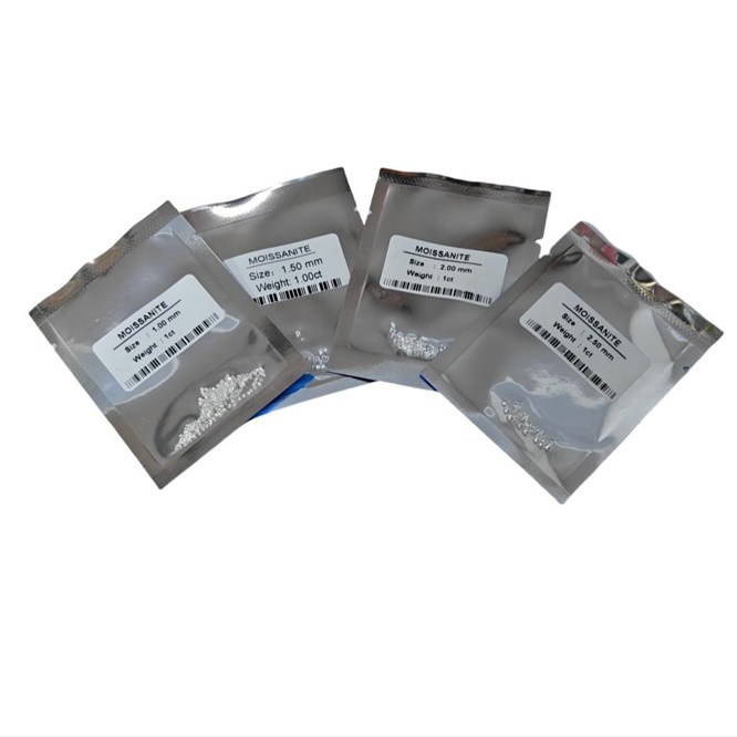 Moissanite Round D VVS Melee Moissanite Stone