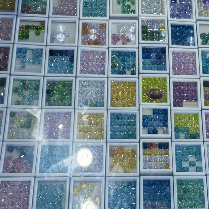  CZ Gems Loose Stone Used for Jewelry Inlay