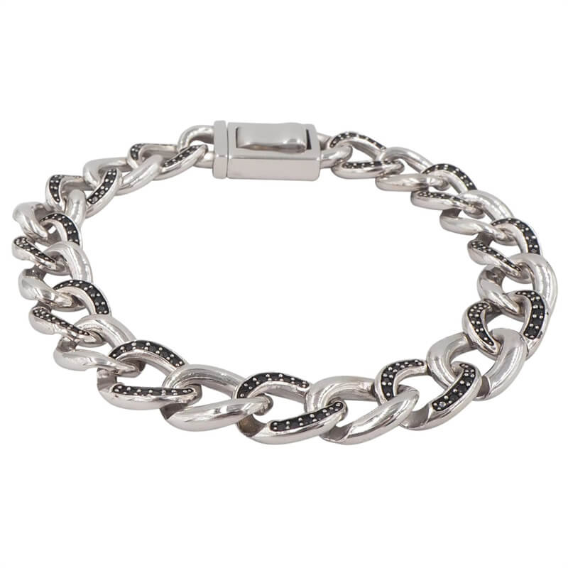 Classic 925 Silver Plain Bracelet | Effortless Elegance