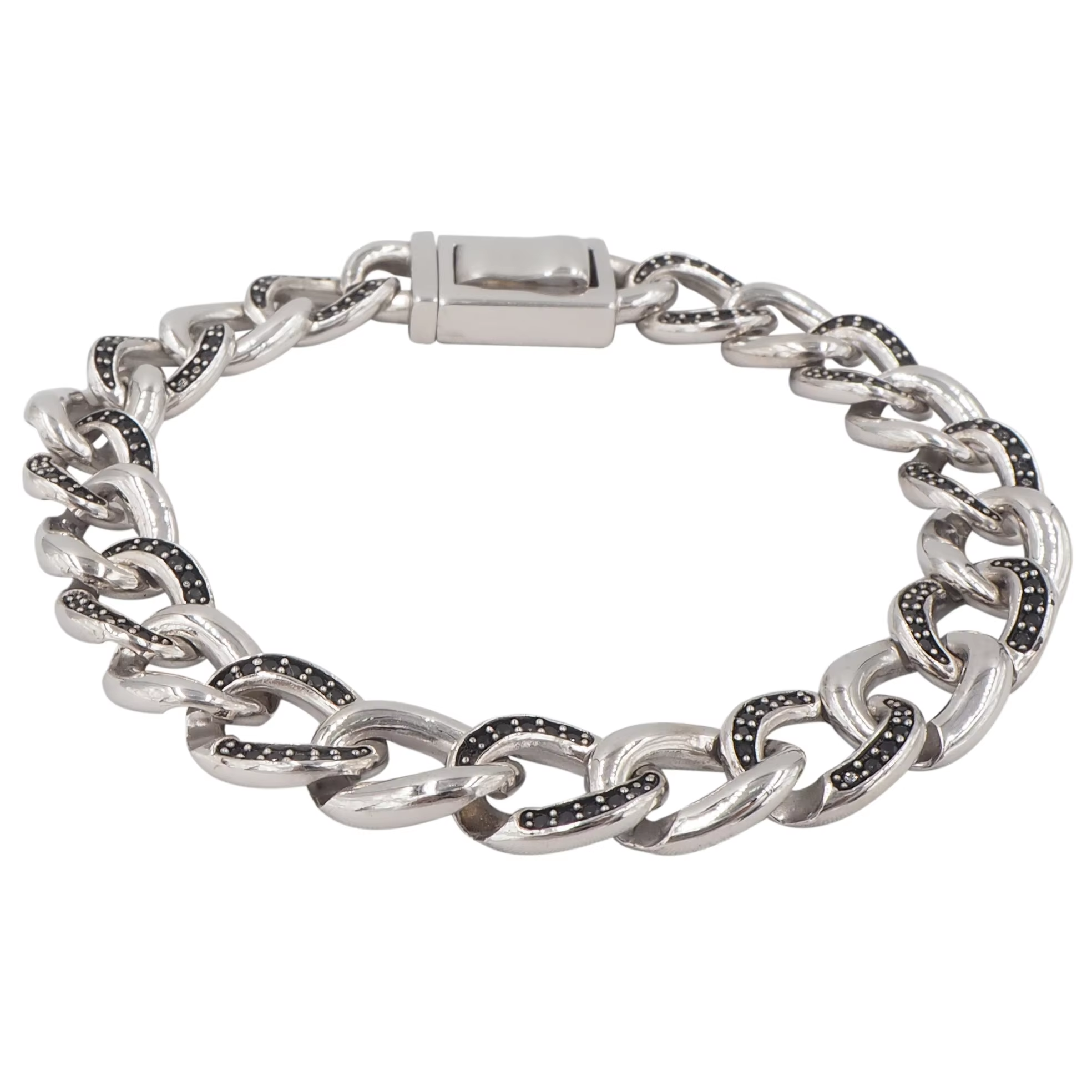 Classic 925 Silver Plain Bracelet | Effortless Elegance