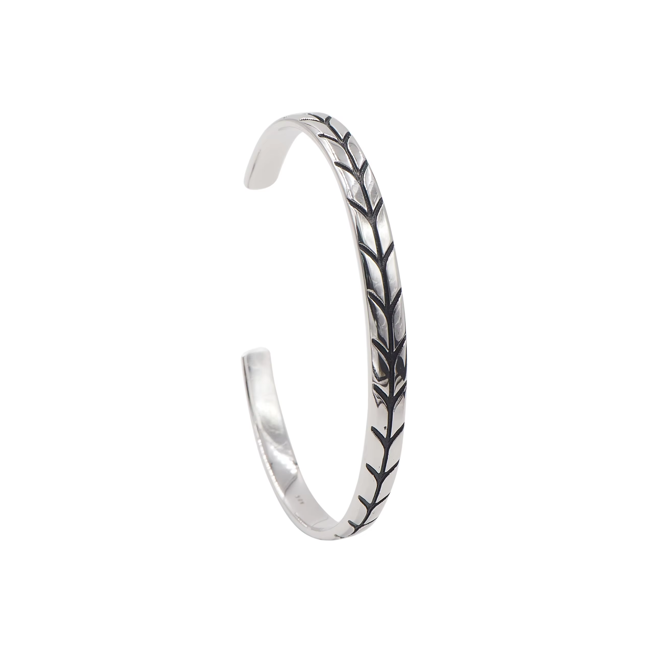 Classic 925 Silver Plain Bracelet | Effortless Elegance