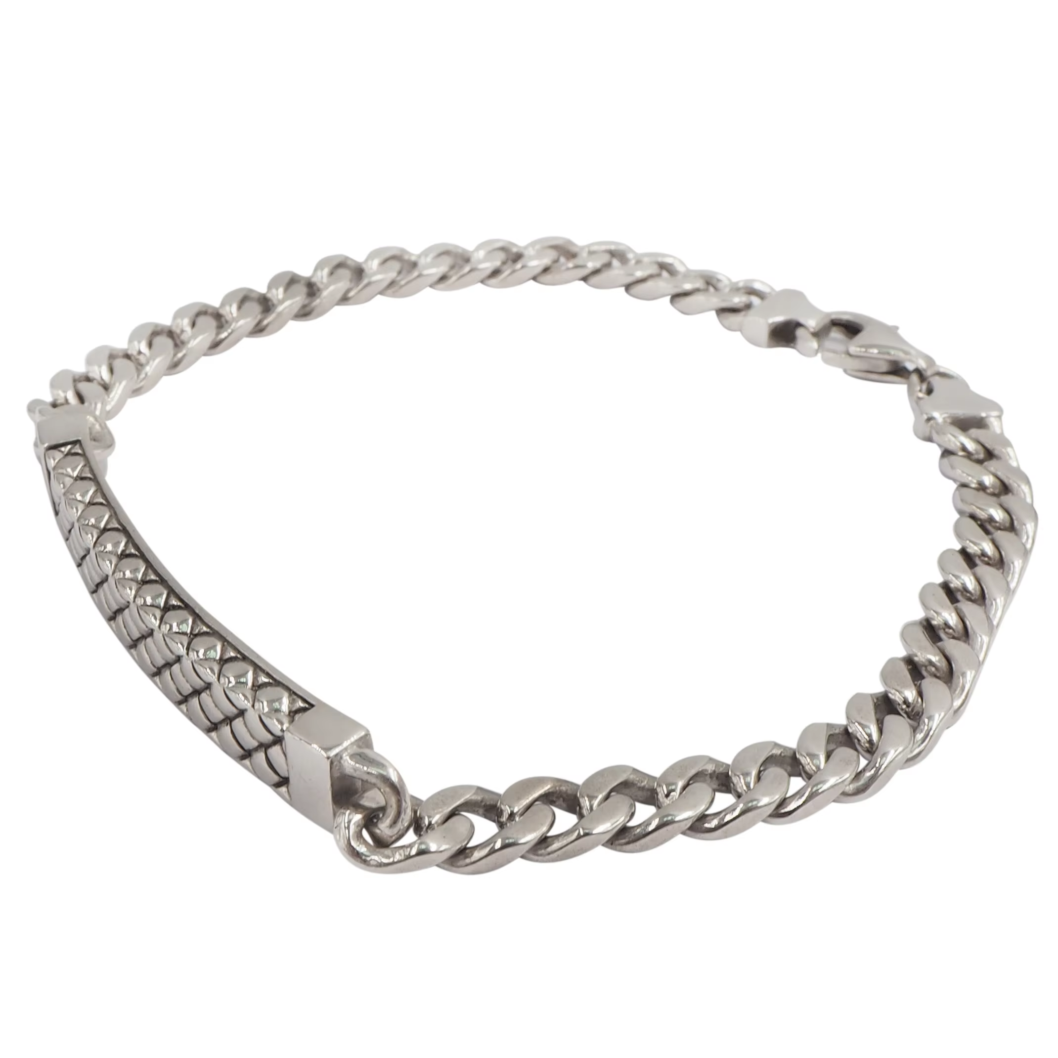 Classic 925 Silver Plain Bracelet | Effortless Elegance