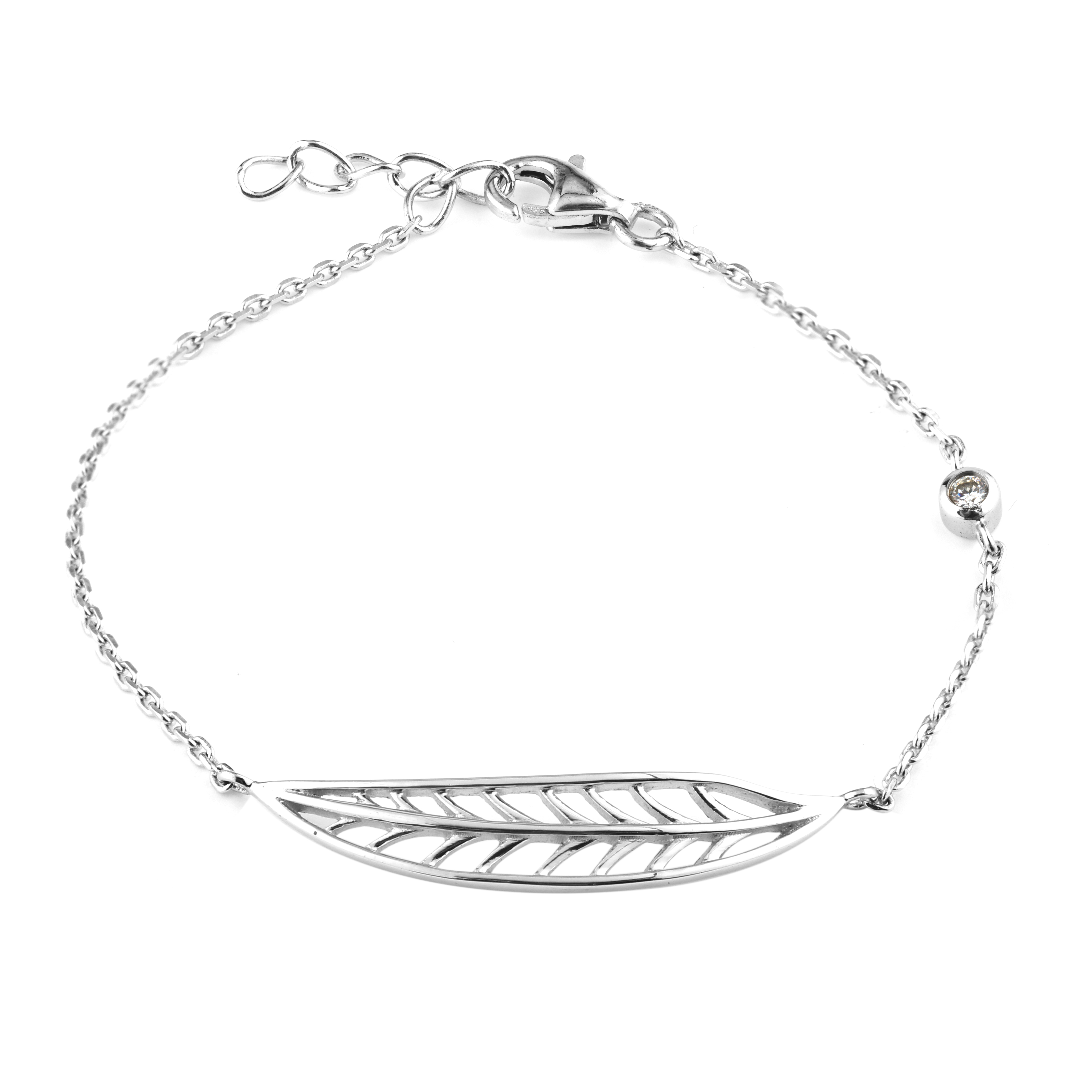 Classic 925 Silver Plain Bracelet | Effortless Elegance