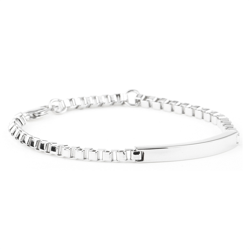 Classic 925 Silver Plain Bracelet | Effortless Elegance