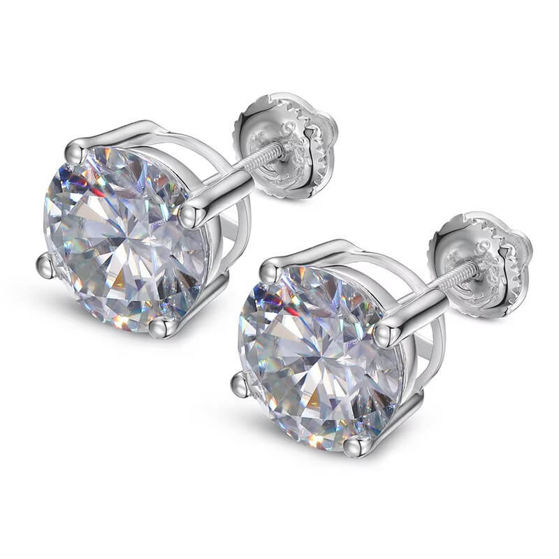  Bling Stud Earrings for Women Beautiful Shiny Jewelry Earrings