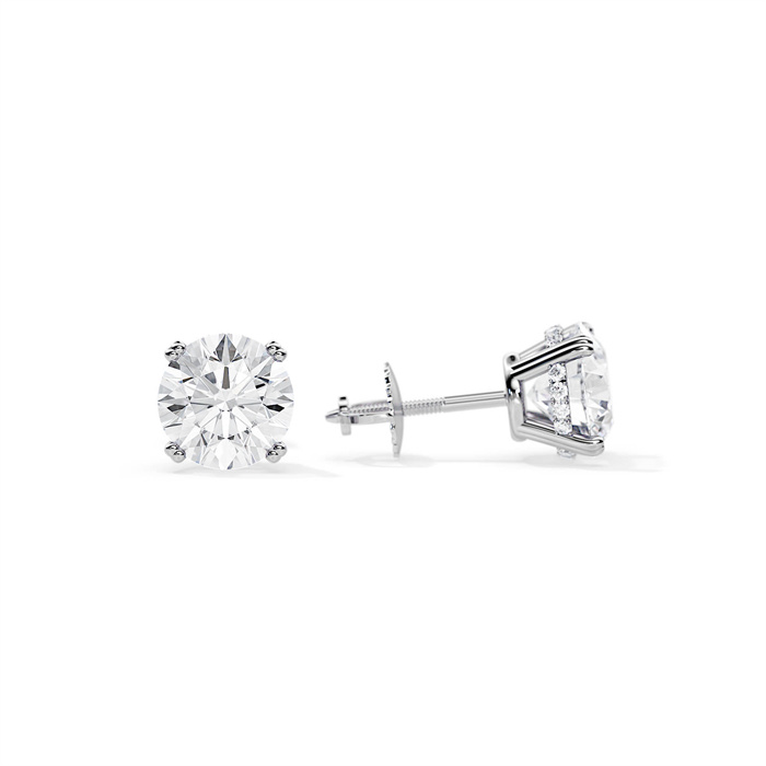 Lab-Grown Diamond Earrings C Effortless Shine for Every Day