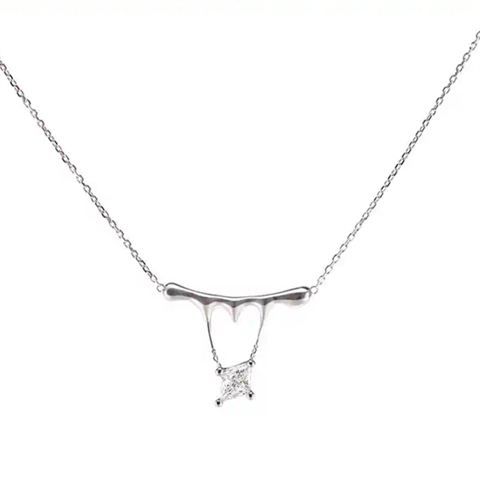 Lab-Grown Diamond Necklace: Timeless Sparkle for Neck Elegance