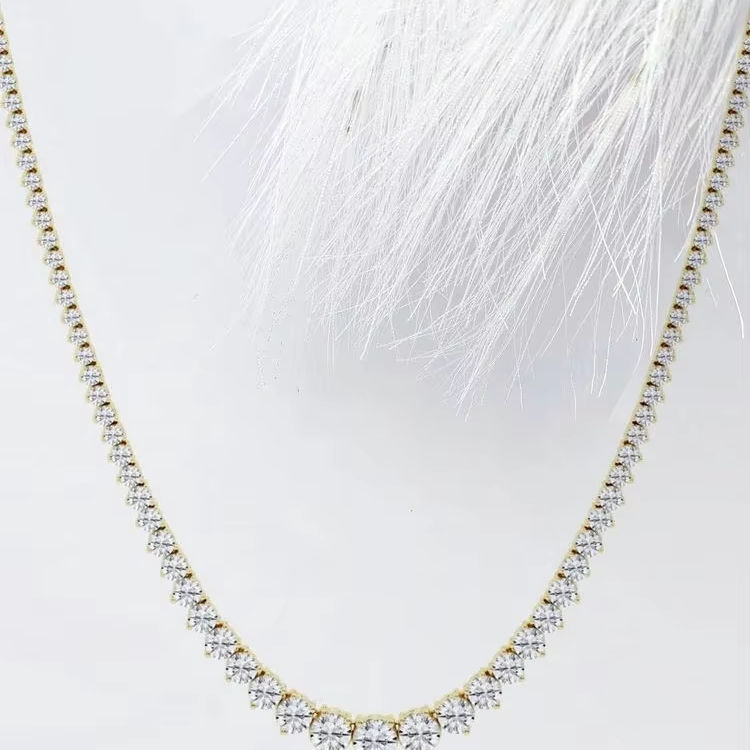 Lab-Grown Diamond Necklace: Timeless Sparkle for Neck Elegance