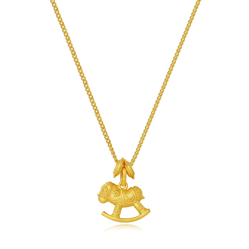 Wholesale Simple and Fashionable Women's Necklace 18k Gold-plated Silver Heart-shaped Shell Butterfly Necklace Jewelry