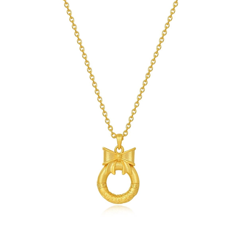 Wholesale Simple and Fashionable Women's Necklace 18k Gold-plated Silver Heart-shaped Shell Butterfly Necklace Jewelry